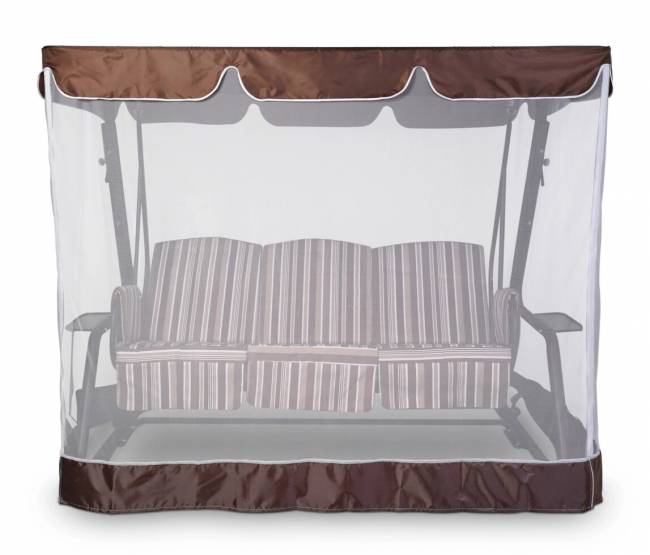 Тент-крыша + москитная сетка Капри/Корфу 225х145х170, шоколад Тент-крыша + москитная сетка Капри/Корфу 225х145х170, шоколад