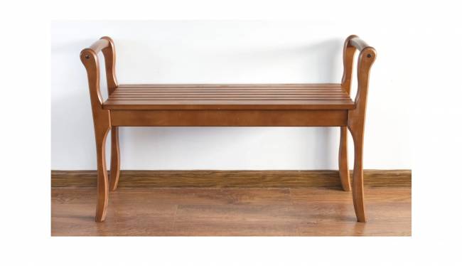 Банкетка с подлокотниками Лулу, орех Банкетка с подлокотниками Лулу, орех