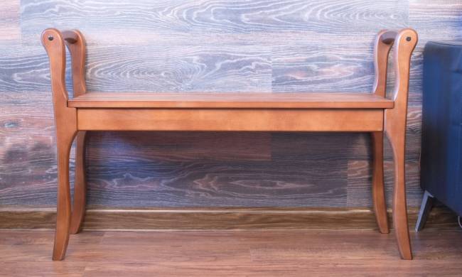 Банкетка с подлокотниками Лулу, орех Банкетка с подлокотниками Лулу, орех