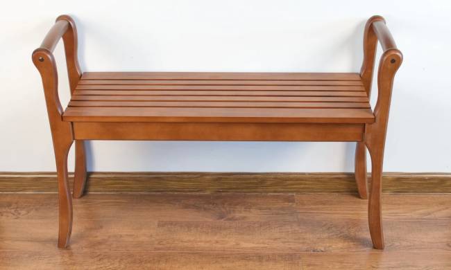 Банкетка с подлокотниками Лулу, орех Банкетка с подлокотниками Лулу, орех