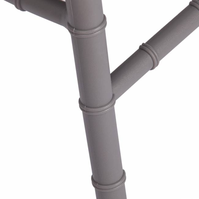 Стул CHAVARI (mod. 101) пластик, 40 х 49 х 88 см, Grey (Cерый) 09 (Комплект из 2 шт.) серый пластик