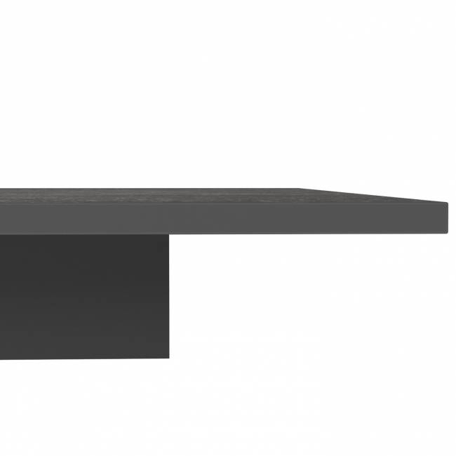 Стол универсальный трансформируемый АНДРЭ Loft ЛДСП терраццо/чёрный