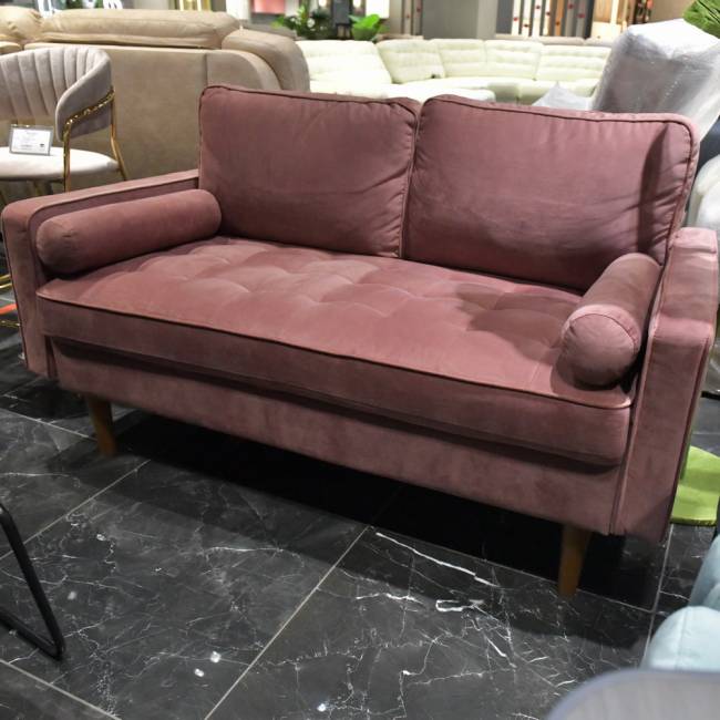 Диван Scott двухместный пыльно-розовый Диван Scott двухместный пыльно-розовый