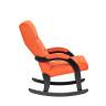 Кресло-качалка Leset Дэми Венге V39 оранжевый Кресло-качалка Leset Дэми Венге V39 оранжевый