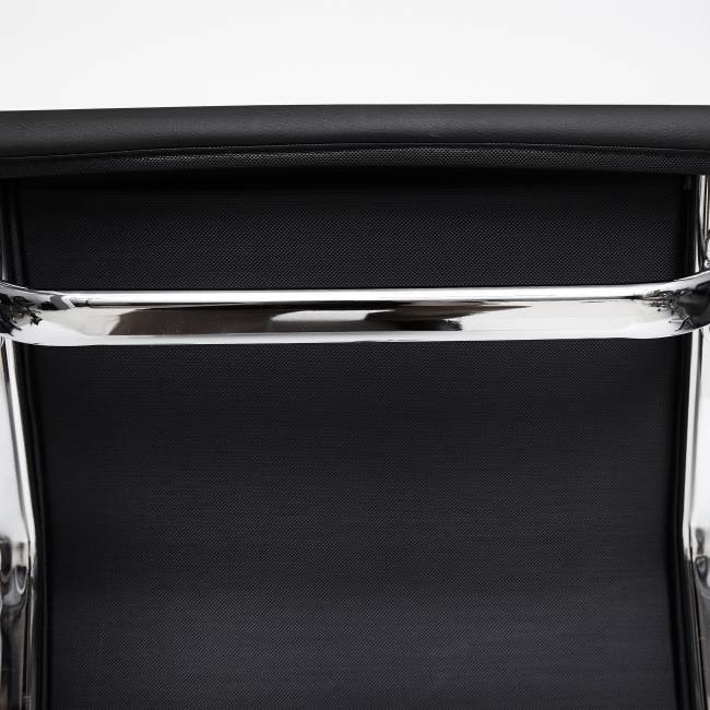 Кресло Urban-Low/Урбан-Лоу кож/зам, черный, 36-6 черный кож/зам