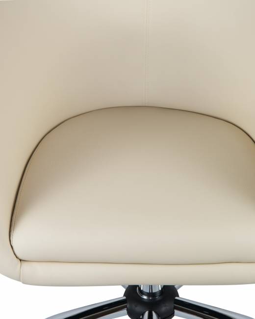 Офисное кресло для персонала DOBRIN BOBBY, кремовый