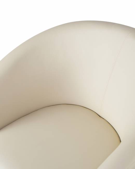 Офисное кресло для персонала DOBRIN BOBBY, кремовый