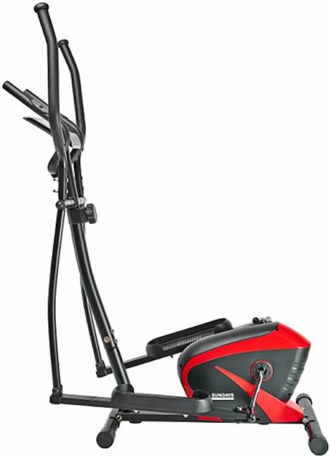 Эллиптический тренажер Sundays Fitness K8309H-1 (черный/красный) Эллиптический тренажер Sundays Fitness K8309H-1 (черный/красный)
