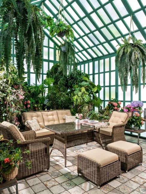 Диванная группа OPAL с оттоманками