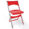 Стул пластиковый складной Compact красный 435х470х775 мм