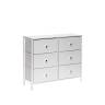 Комод Leset Хайди 6 ящиков Белый Белый Комод Leset Хайди 6 ящиков Белый Белый