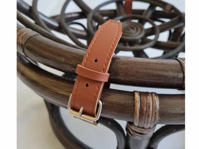 Мебельный ремешок Мамасан/Папасан натур. кожа, тёмно-коричневый тёмно-коричневый натур. кожа Мебельный ремешок Мамасан/Папасан натур. кожа, тёмно-коричневый тёмно-коричневый натур. кожа