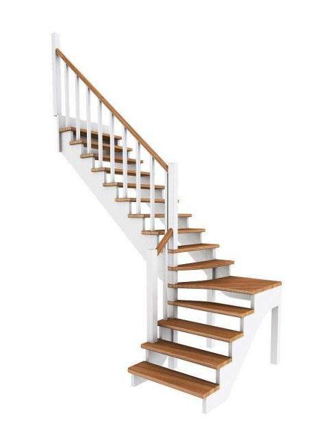 Деревянная лестница К-031м/4