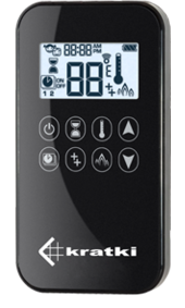 Каминокомплект газовый Kratki PRO LEO HOME BOX LP/45/68/G31/37MBAR/C (баллон)