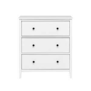 Комод Leset Токе 3 ящ. Белый