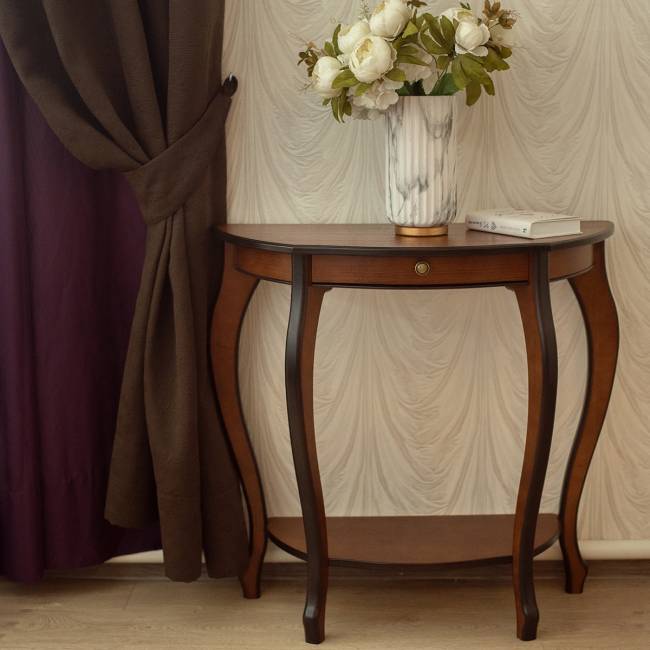 Консоль Элегант орех Л