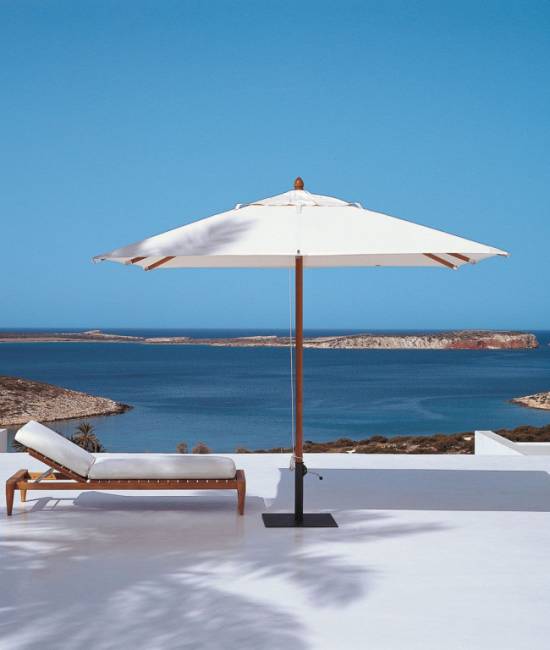 Зонт профессиональный 3х3 м Palladio Standard натуральный, слоновая кость 3000х3000 мм Зонт профессиональный 3х3 м Palladio Standard натуральный, слоновая кость 3000х3000 мм