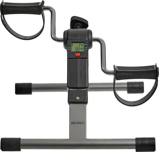 Мини велотренажер, складной черный Мини велотренажер, складной черный