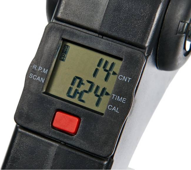 Мини велотренажер, складной черный Мини велотренажер, складной черный