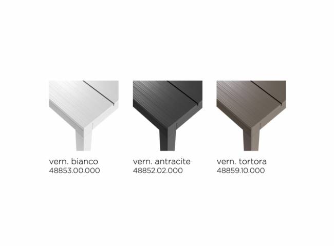 Стол металлический раздвижной Rio Alu 210 Extensibile антрацит 2100-2800х1000х760 мм Стол металлический раздвижной Rio Alu 210 Extensibile антрацит 2100-2800х1000х760 мм