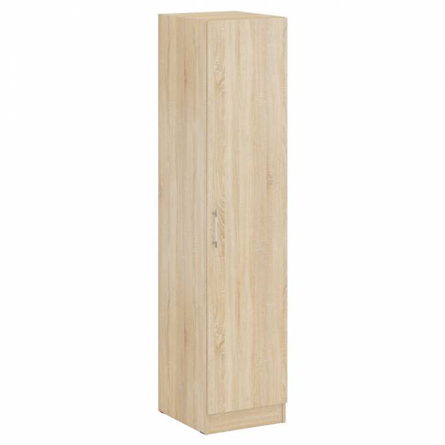 Двуспальная кровать с ящиками 1800 с пеналом Стандарт цвет дуб сонома