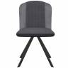 Стул DikLine 299 поворотный NS13 GRAPHITE/C56 серый, ножки черные