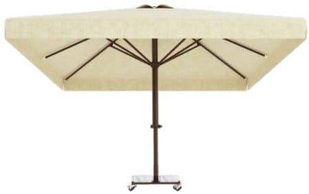 Зонт профессиональный 3х4 м Lux Telescopic бежевый 3000х4000 мм