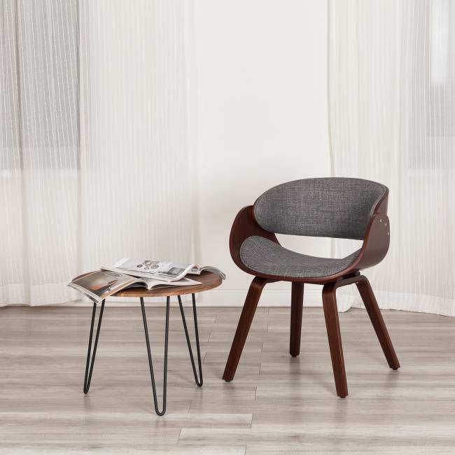 Стул LANDO (mod.8036) дерево / ткань, 59х53х75 см, орех/серый, Aimcasa 28 орех темный, серый дерево / ткань Стул LANDO (mod.8036) дерево / ткань, 59х53х75 см, орех/серый, Aimcasa 28 орех темный, серый дерево / ткань