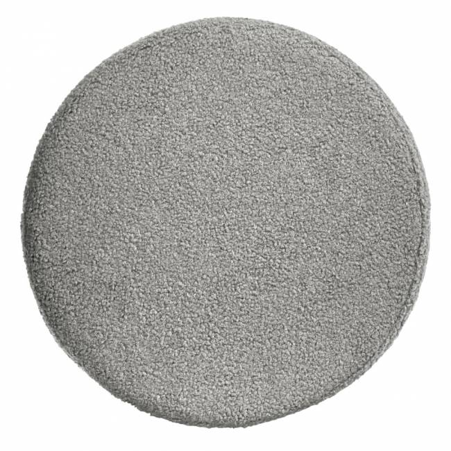 Стул-пуф Otis светло-серый, искусственный мех
