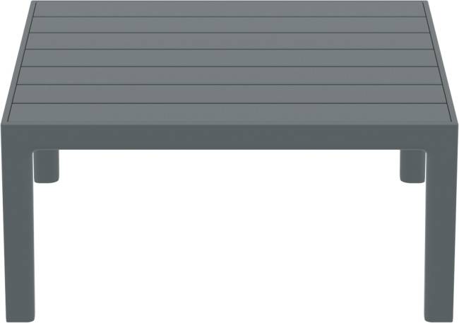 Комплект пластиковой мебели Portofino Lounge Corner темно-серый, темно-серый Комплект пластиковой мебели Portofino Lounge Corner темно-серый, темно-серый