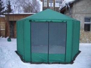 Шатер Митек ПИКНИК 6-граней со стенками (2 места)