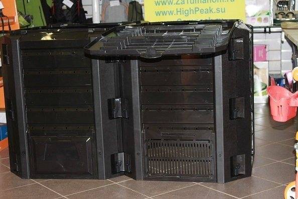 Компостер садовый 800 л MODULE IKSM800C-S411 черный Компостер садовый 800 л MODULE IKSM800C-S411 черный