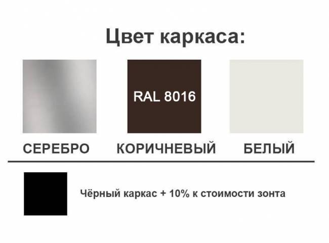 Зонт профессиональный 4х4 м Banana бежевый 4000х4000 мм Зонт профессиональный 4х4 м Banana бежевый 4000х4000 мм