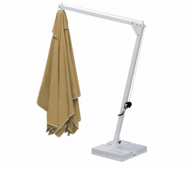 Зонт профессиональный 4х4 м Banana бежевый 4000х4000 мм Зонт профессиональный 4х4 м Banana бежевый 4000х4000 мм