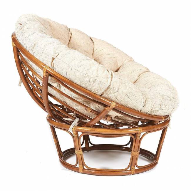 Кресло PAPASAN/ПАПАСАН 23/01 W /с подушкой/ диаметр подушки 129 см, 115х101х104 см, Pecan (орех), ткань Старт Pecan (орех) Кресло PAPASAN/ПАПАСАН 23/01 W /с подушкой/ диаметр подушки 129 см, 115х101х104 см, Pecan (орех), ткань Старт Pecan (орех)