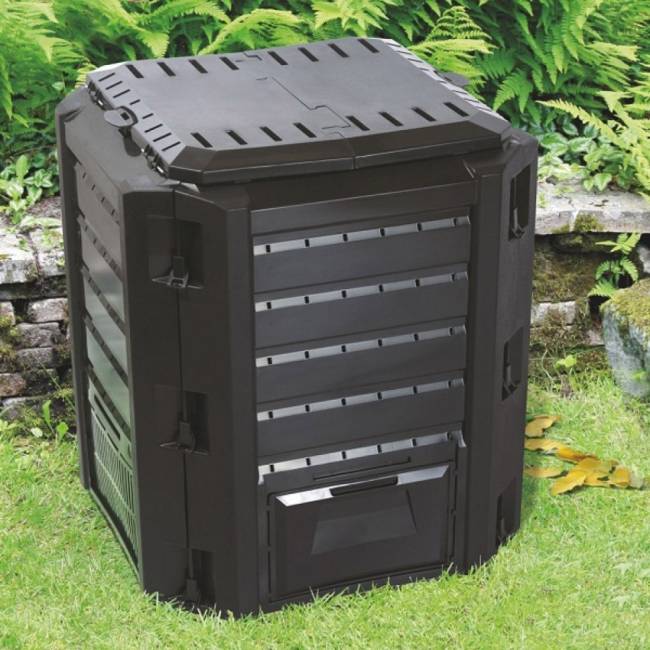 Компостер Prosperplast Compogreen 380 л, черный