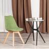 Стул TULIP SOFT (mod. 053V) / 1 шт. в упаковке дерево/пластик/ткань, 49,5 x 54,5 x 84 см, Зеленый (Green) LY1701-7 зеленый