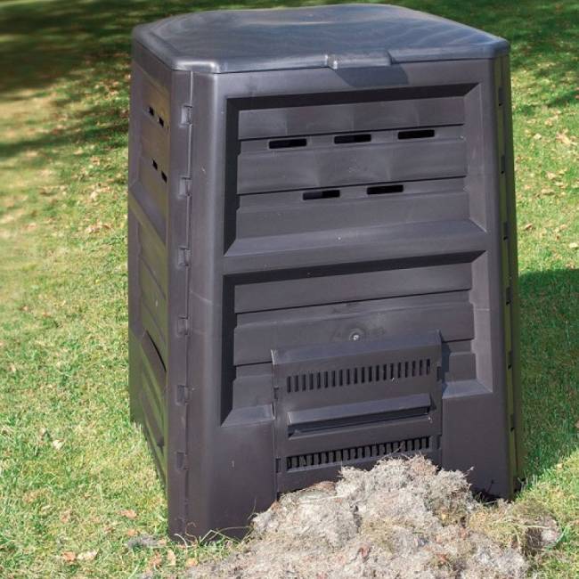 Компостер KHW 640л, антрацит