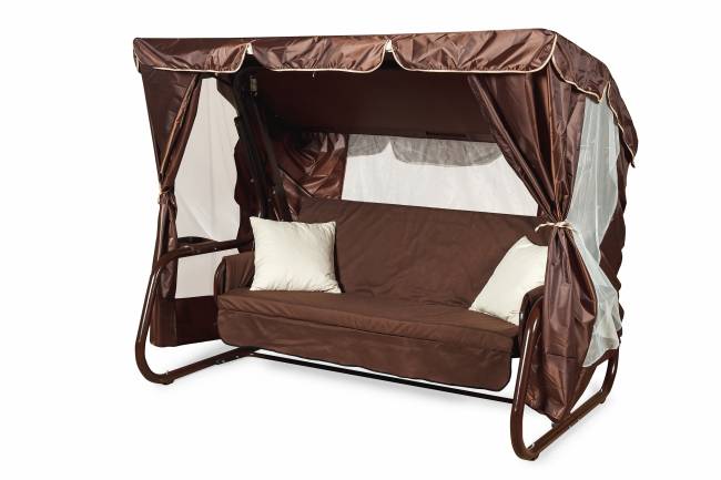 Садовые качели ТОРНАДО PREMIUM шоколад Садовые качели ТОРНАДО PREMIUM шоколад