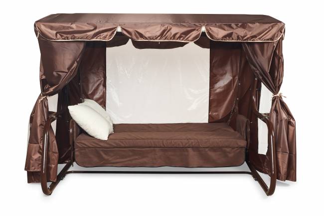 Садовые качели ТОРНАДО PREMIUM шоколад Садовые качели ТОРНАДО PREMIUM шоколад