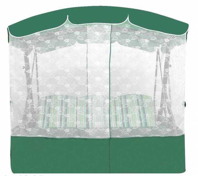 Качели садовые "Оазис Премиум", Зеленый Качели садовые "Оазис Премиум", Зеленый