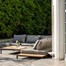 "Амальфия" трансформирующаяся лаунж-зона из алюминия, цвет графит (К)