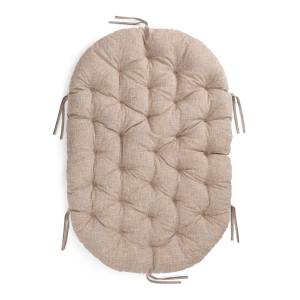 23/02 Матрац для дивана Mamasan/Мамасан подушка 182х119х15см, рогожка, меланж меланж рогожка