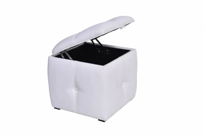 Пуф Арий белый