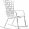 Кресло-качалка пластиковое Folio белый 720х810-925х1190-1125 мм Кресло-качалка пластиковое Folio белый 720х810-925х1190-1125 мм