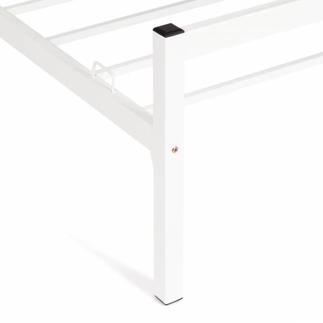 Кровать Iris (mod.9311) дерево гевея/металл, 160*200 см (Queen bed), Белый (White) Белый (White) дерево гевея/металл Кровать Iris (mod.9311) дерево гевея/металл, 160*200 см (Queen bed), Белый (White) Белый (White) дерево гевея/металл